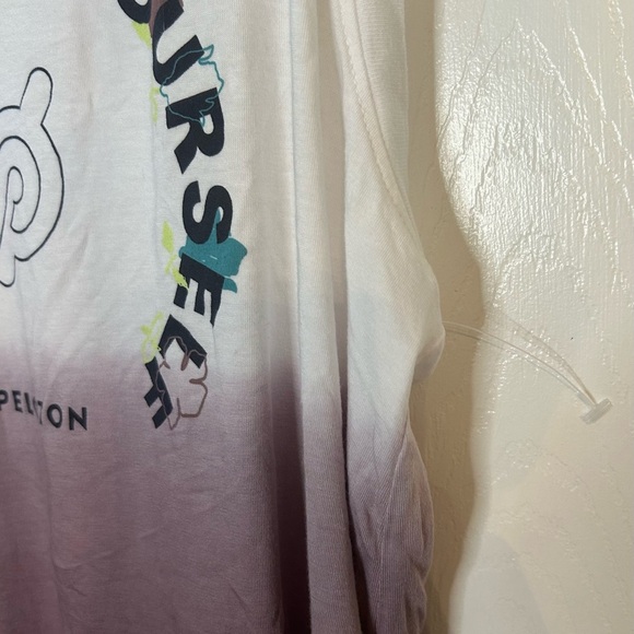 NWOT Peloton Flow Racer Tank- White/Plum Size Large - Picture 4 of 4